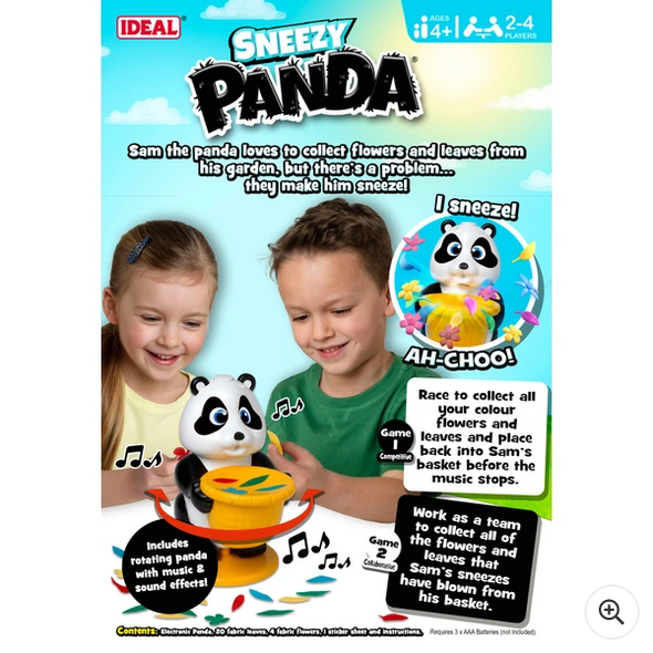 Sneezy Panda Board Game By Ideal