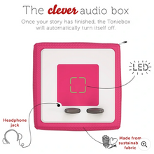Načíst obrázek do prohlížeče Galerie, Tonies Toniebox Starter Set Audio Speaker for Kids – Pink