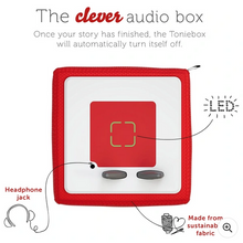 Načíst obrázek do prohlížeče Galerie, Tonies Toniebox Starter Set Audio Speaker for Kids – Red