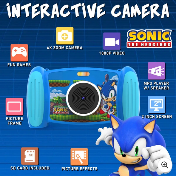 Sonic Kids Interactive Camera