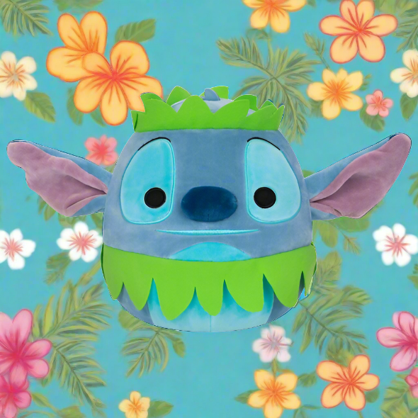 Disney Lilo & Stitch 20cm Stitch in Hula Skirt Soft Plush