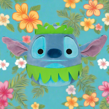 Načíst obrázek do prohlížeče Galerie, Disney Lilo &amp; Stitch 20cm Stitch in Hula Skirt Soft Plush