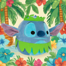 Načíst obrázek do prohlížeče Galerie, Disney Lilo &amp; Stitch 20cm Stitch in Hula Skirt Soft Plush