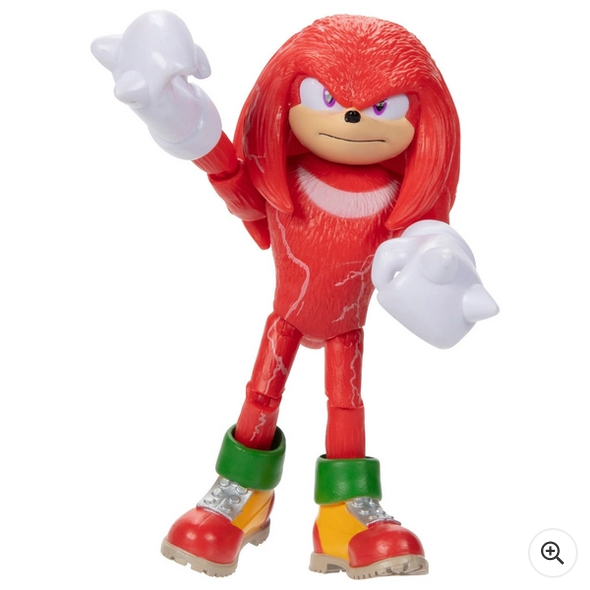 Sonic The Hedgehog 2 Movie 10cm Figures: Knuckles with Ring