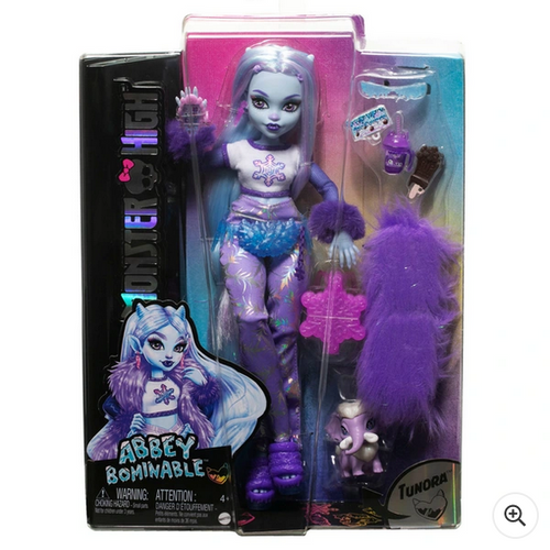 Monster High Abbey Bominable Yeti Fashion Doll with Accessories