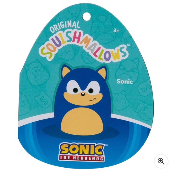 Squishmallows SEGA Sonic The Hedgehog Soft Plush