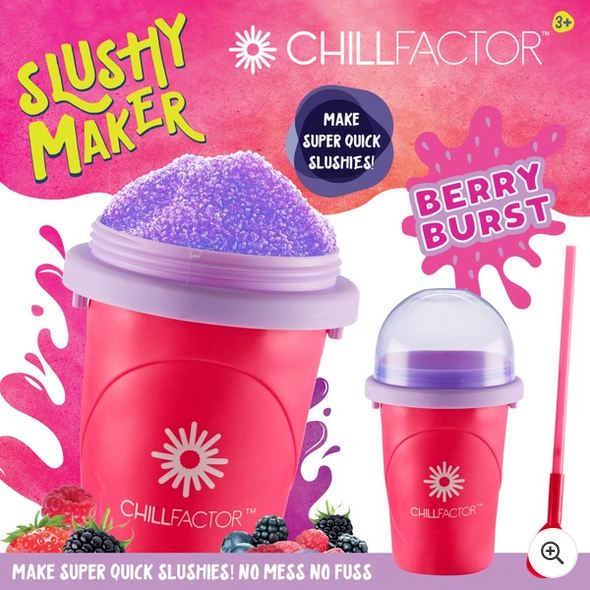 ChillFactor Slushy Maker Berry Burst Pink