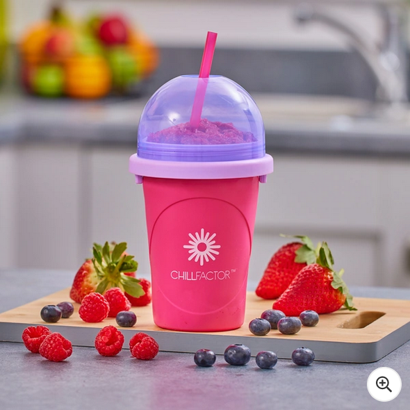 ChillFactor Slushy Maker Berry Burst Pink