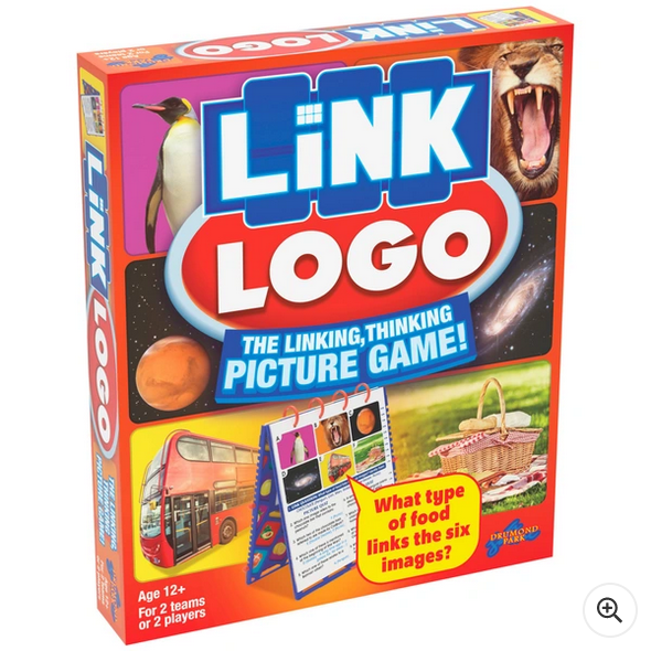 Link Logo Family Board Game By Drummond Park