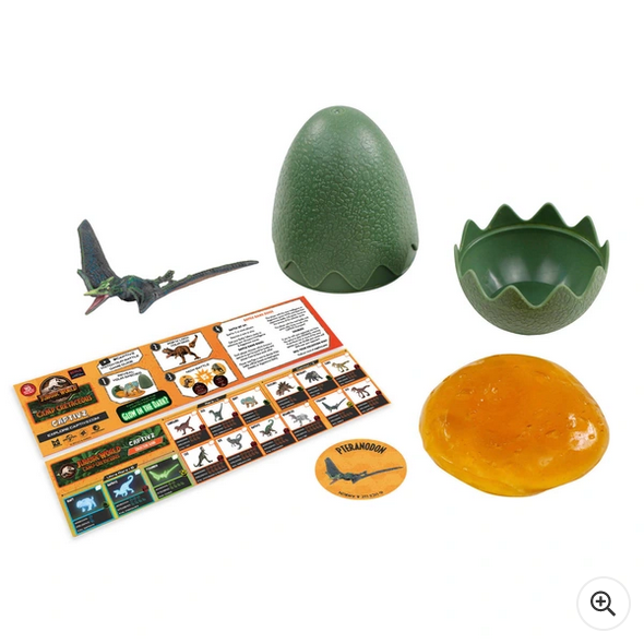 Jurassic World Captivz Camp Cretaceous Dinosaur  Slime Egg Assorted Styles