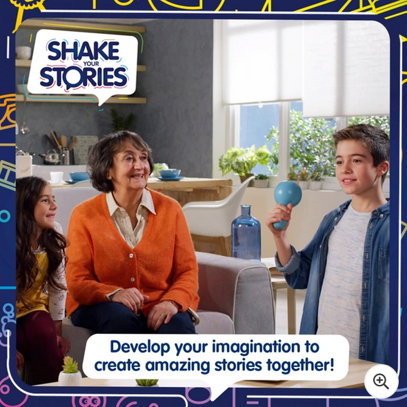 Shake Your Stories Board Family Game By Tomy