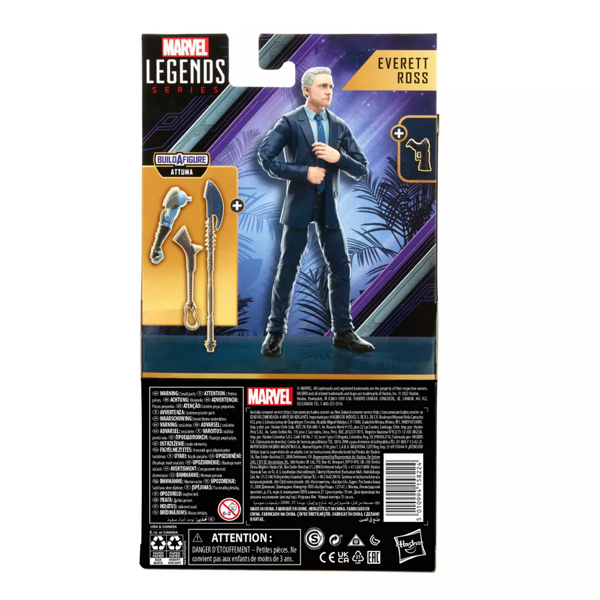 Marvel Legends Series Black Panther Everett Ross 6''  Action Figure