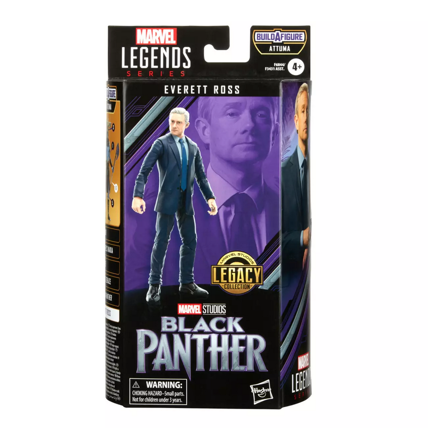 Marvel Legends Series Black Panther Everett Ross 6''  Action Figure