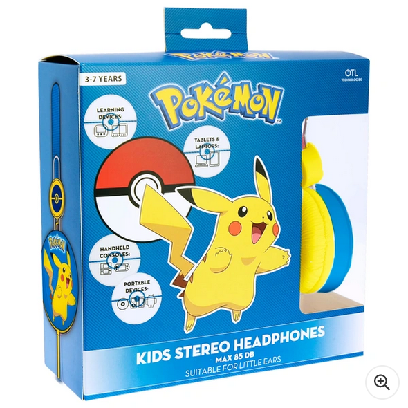 Pokemon Pikachu Core Kids' Headphones