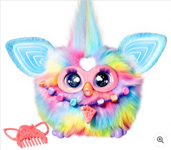 Furby Interactive Tie Dye Plush Toy