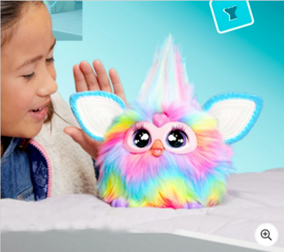 Furby Interactive Tie Dye Plush Toy