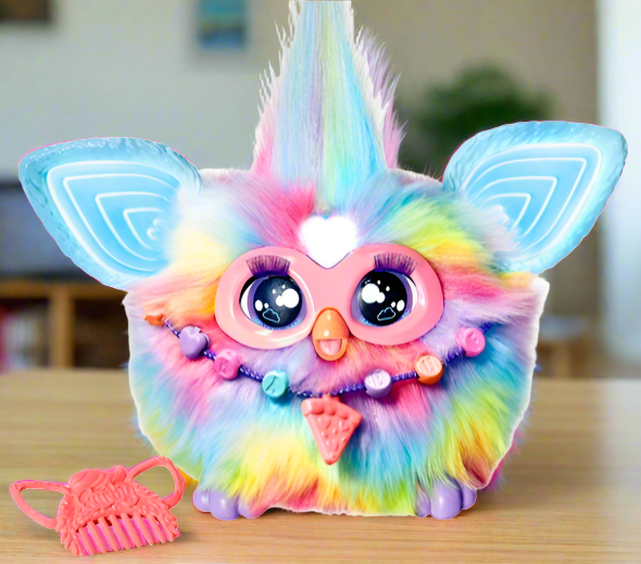 Furby Interactive Tie Dye Plush Toy