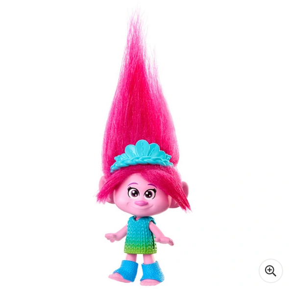 Trolls 3 Band Together Queen Poppy Small 13cm Doll