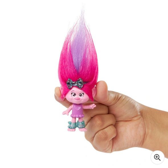 Trolls 3 Band Together Hair Pops Poppy Small 10cm Doll