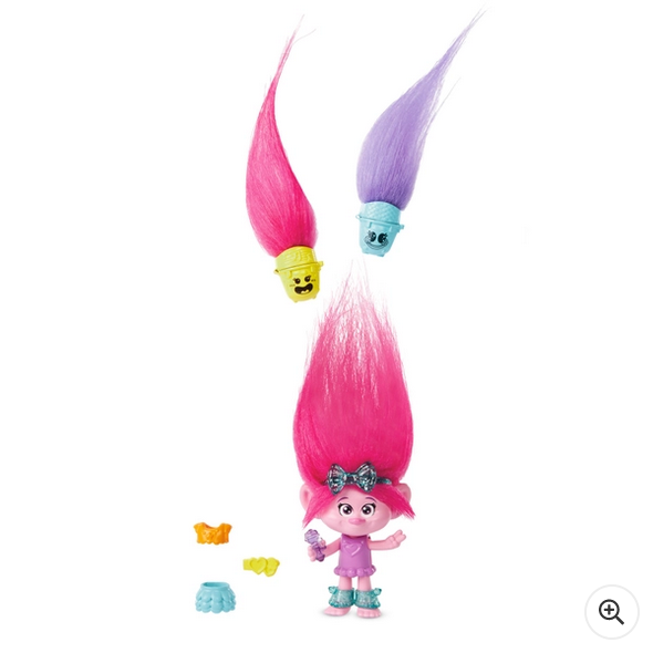 Trolls 3 Band Together Hair Pops Poppy Small 10cm Doll