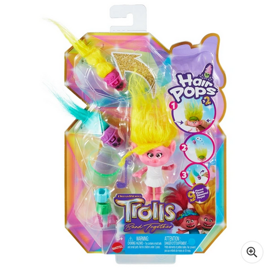 Trolls 3 Band Together Hair Pops Viva Small 10cm Doll