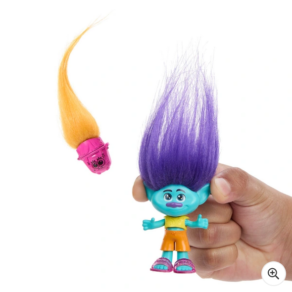 Trolls 3 Band Together Hair Pops Branch Small 10cm Doll