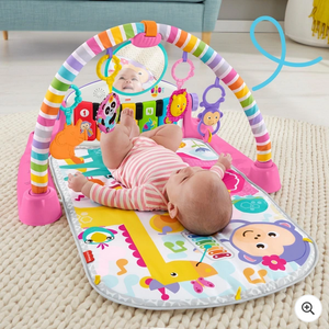 Fisher-Price Piano Baby Play Mat and Play Gym Pink