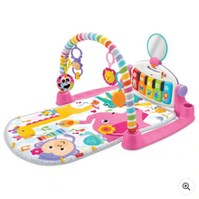 Load image into Gallery viewer, Fisher-Price Piano Baby Play Mat and Play Gym Pink