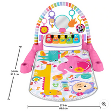 Load image into Gallery viewer, Fisher-Price Piano Baby Play Mat and Play Gym Pink