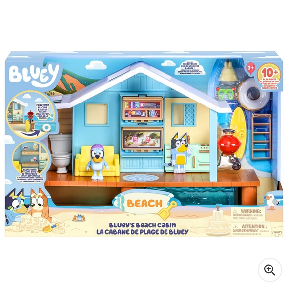 Bluey's Beach Cabin Playset