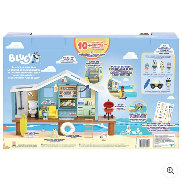 Bluey's Beach Cabin Playset