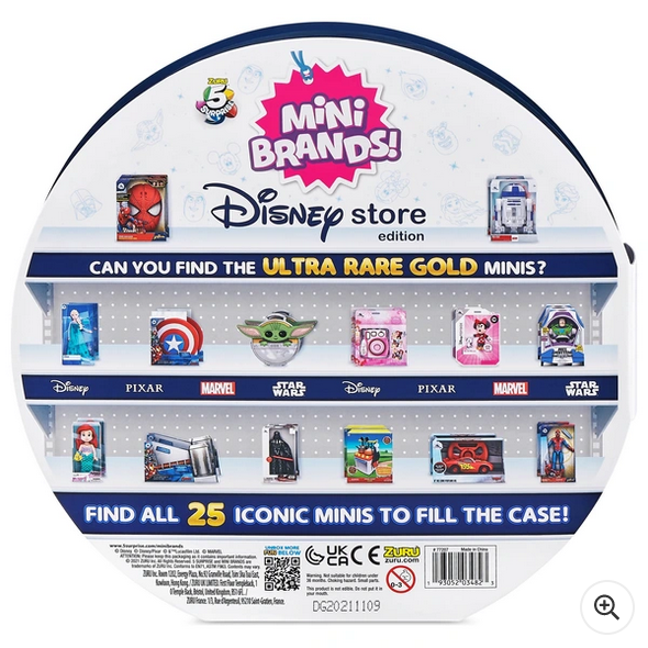 5 Surprise Mini Disney Brands Series 1 Collector's Case by ZURU