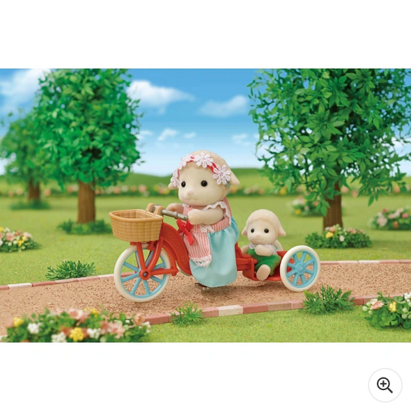 Sylvanian Popcorn  Trike Playset