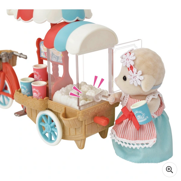 Sylvanian Popcorn  Trike Playset