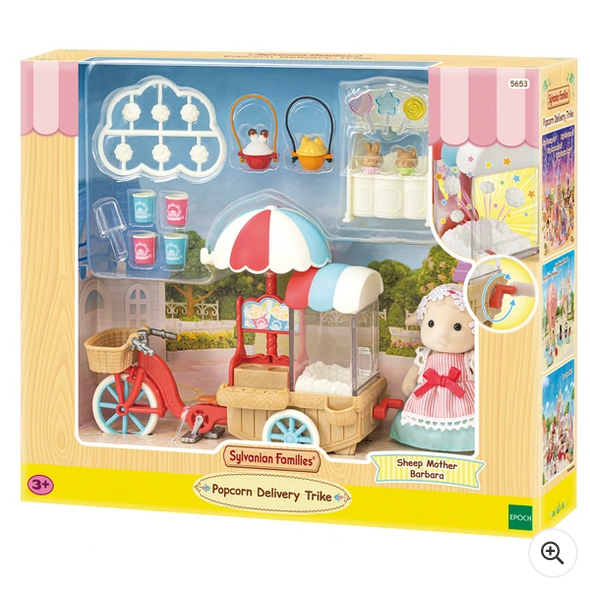 Sylvanian Popcorn  Trike Playset