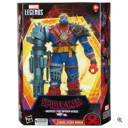 Marvel Legends Series Spider-Man: Across the Spider-Verse Cyborg Spider-Woman Action Figure