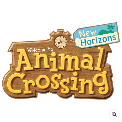 Animal Crossing: New Horizons Logo Light - Official Nintendo Paladone LED Lamp