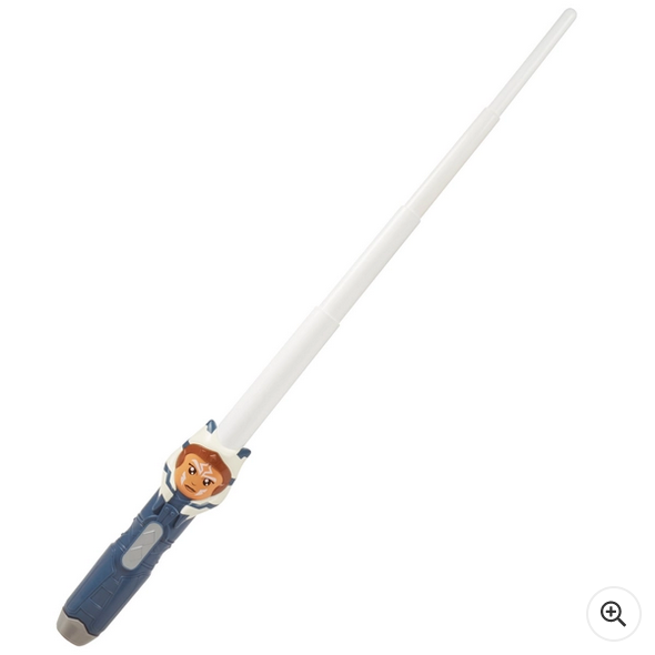 Star Wars Lightsaber Squad Ahsoka Tano Extendable White Lightsaber