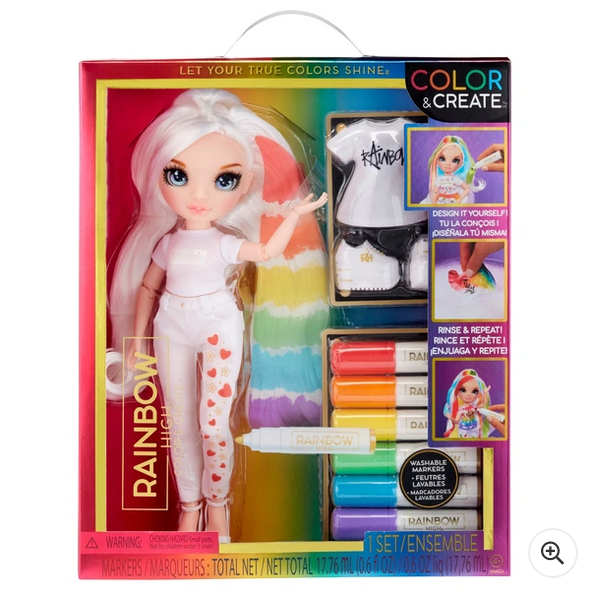 Rainbow High Colour & Create Fashion DIY Doll