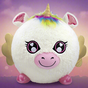 Biggies Inflatable Plush Unicorn Soft Toy