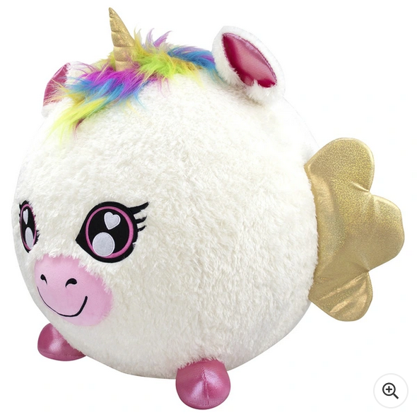 Biggies Inflatable Plush Unicorn Soft Toy