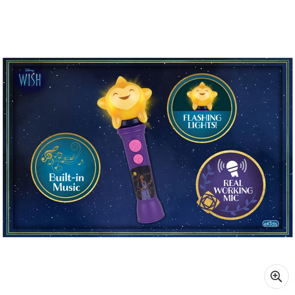 eKids Disney Wish Sing-Along Microphone