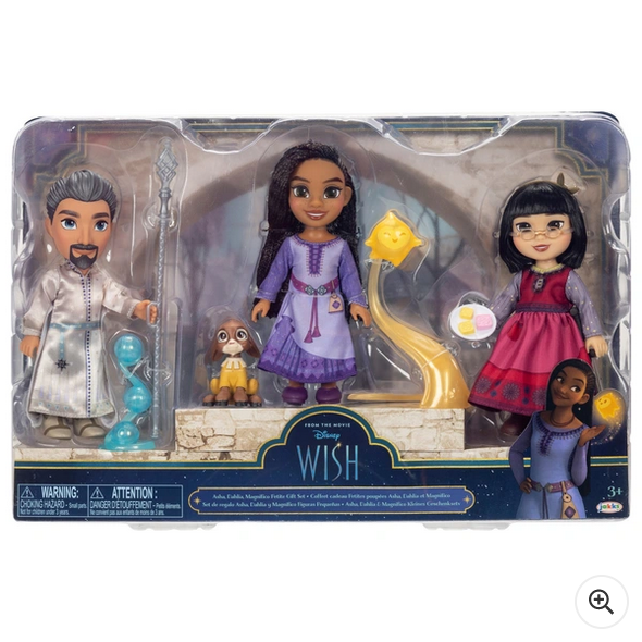 Disney Wish Petite 3 Figure Gift Set