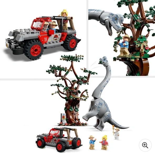 Jurassic Park LEGO 76960 Brachiosaurus Discovery Dinosaur Jurassic World Set