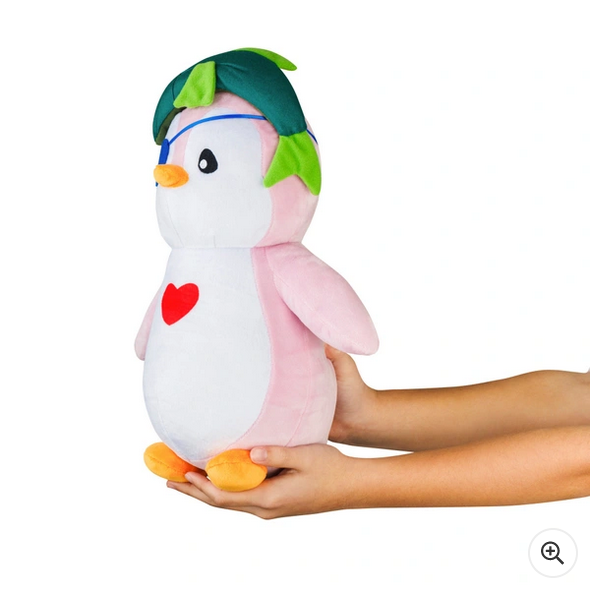 Pudgy Penguin Plush 30cm – Fish Outfit