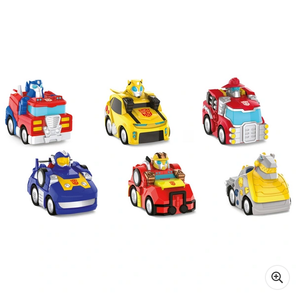 Transformers Rescue Bots Academy Pull Back Vehicles 3 Pack