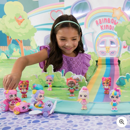 Kindi Kids Minis Donatina's Car And Doll