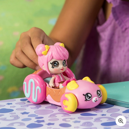 Kindi Kids Minis Donatina's Car And Doll