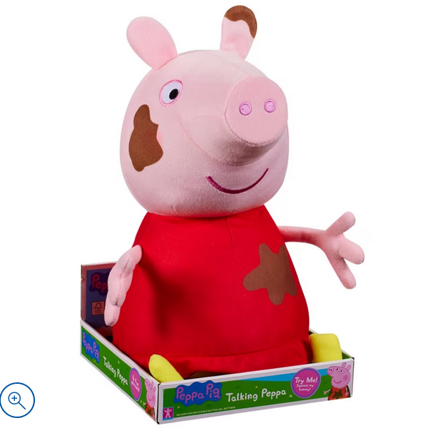 Peppa Pig Talking Peppa Plush Toy