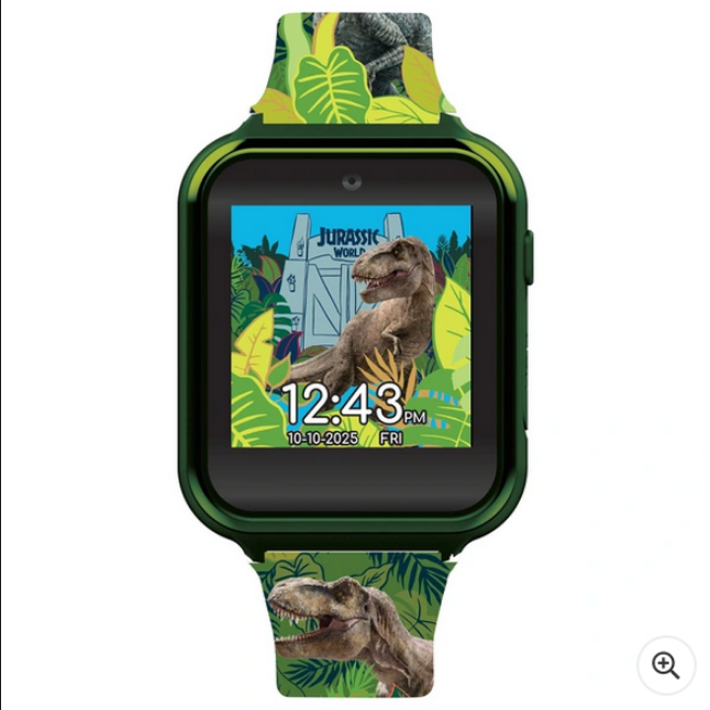 Dětské chytré hodinky Jurský svět černé